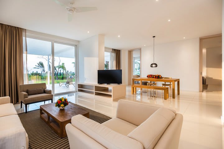 Sitting area in a Presidential suite