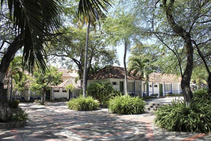 Vista exterior de las habitaciones Bungalow