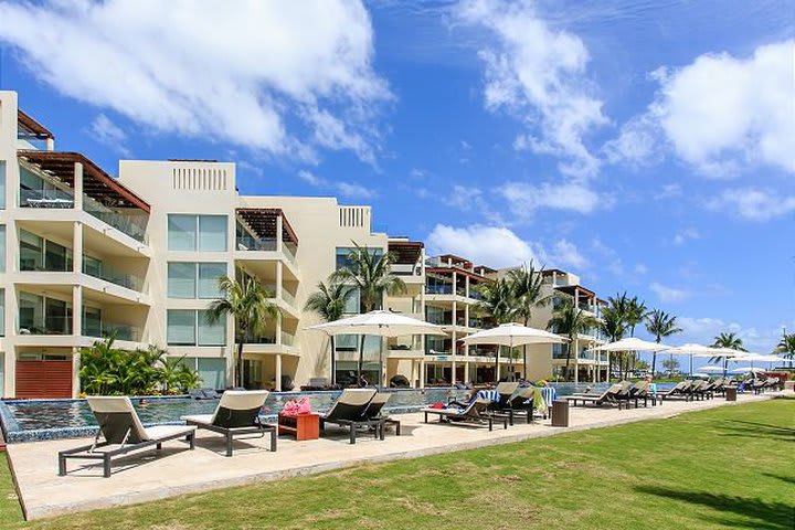 View of the apartments