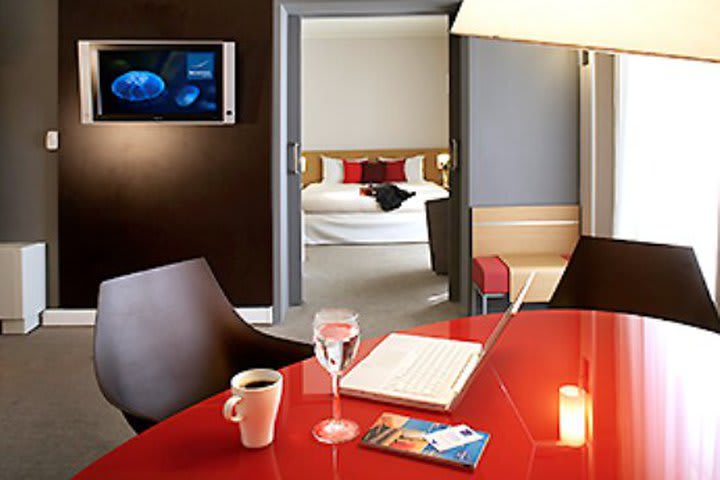 Suite del hotel Novotel Athenes