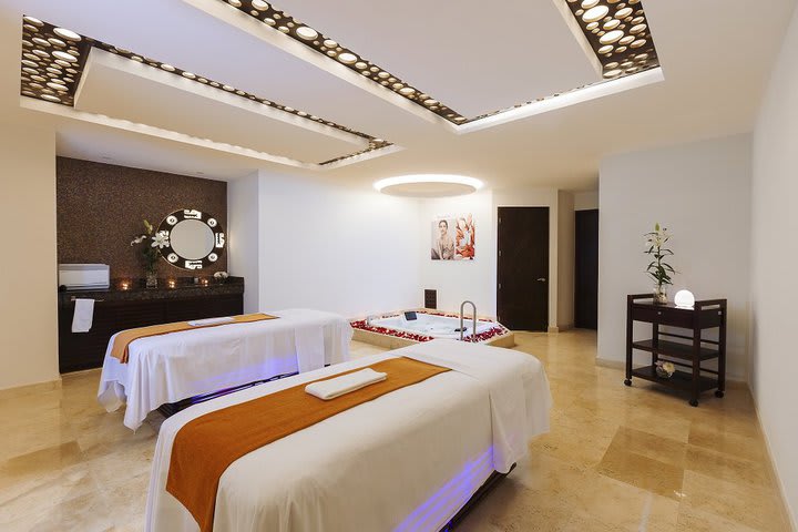 Treatment room in the Spa