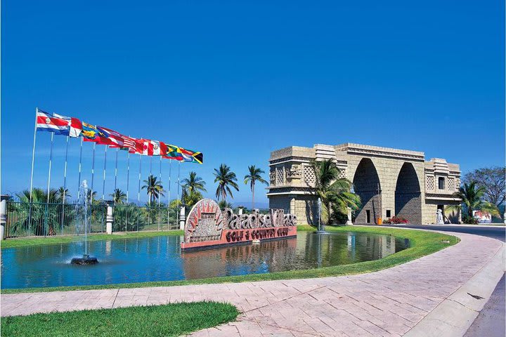 Entrada al campo de golf