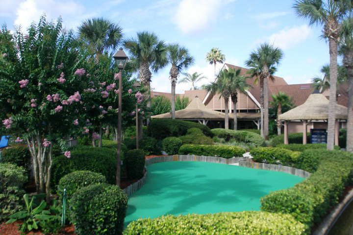 Miniature golf at the Polynesian Isles Resort, hotel in Kissimmee
