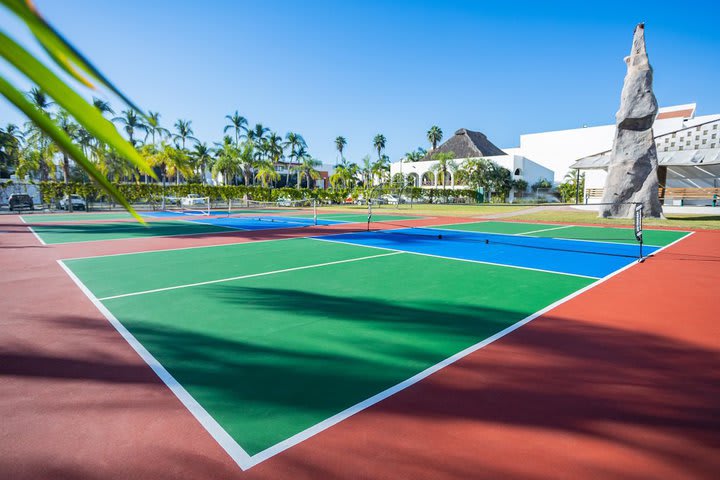 Pickleball court