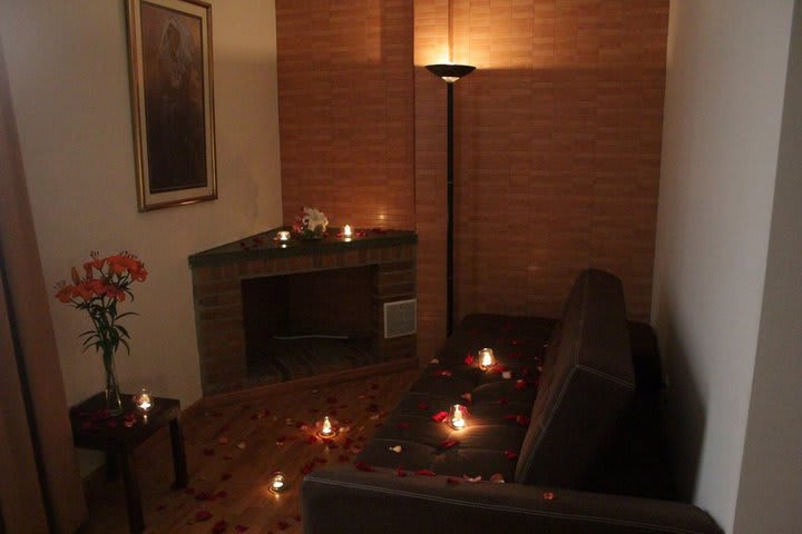 Habitación para una estadía romántica