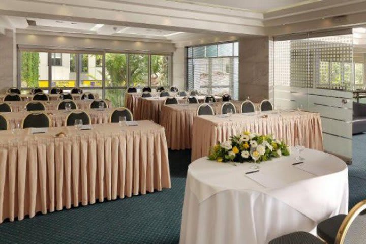 Meeting room at the Alexandros Hotel