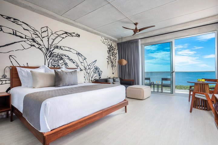 Junior suite con vista a la bahía