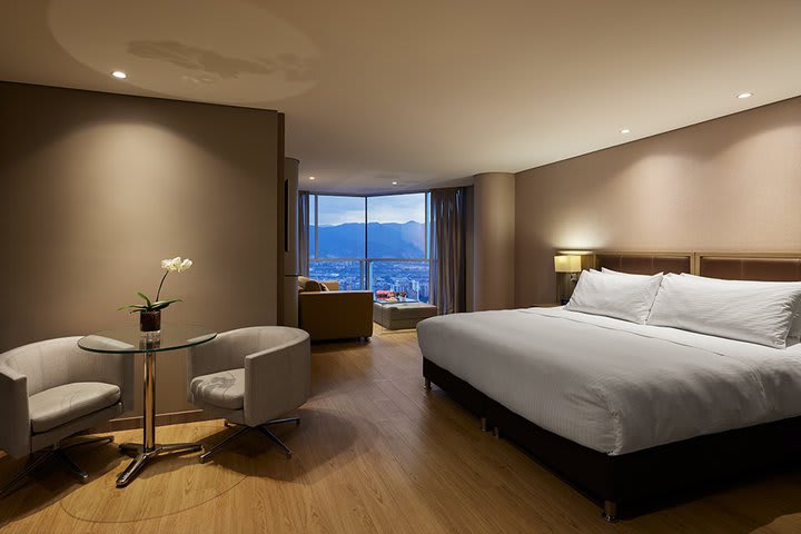 Junior suite with city view