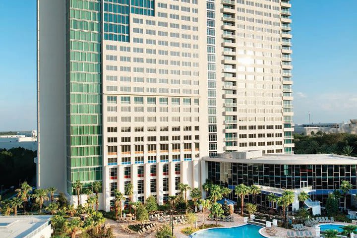 Vista de la alberca de The Peabody Orlando