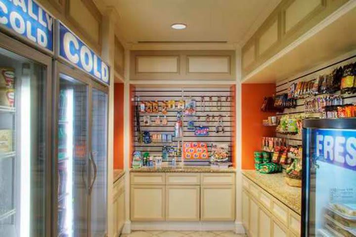 There is a 24-hour convenience store at the Hilton Garden Inn, hotel near SeaWorld®