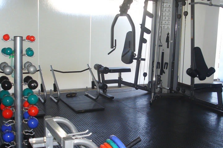 Facilities at the Saint Peter Hotel include a fitness center