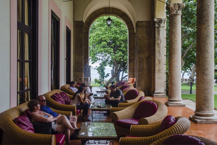 Terraza de la propiedad