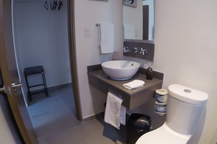 Interior de un baño