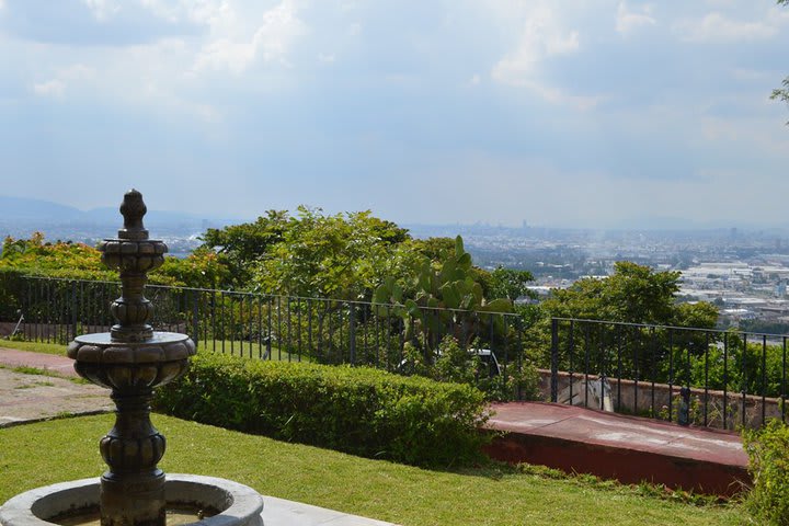 Panoramic view from the hotel