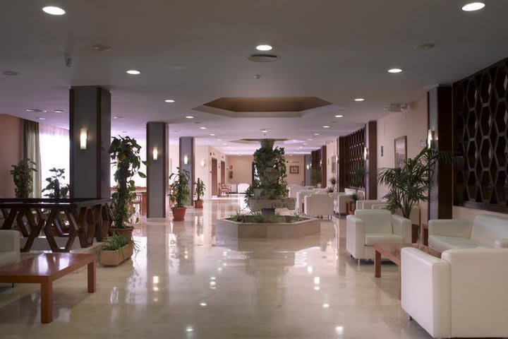 Lobby at the Fiesta Tanit hotel in Sant Antoni de Portmany