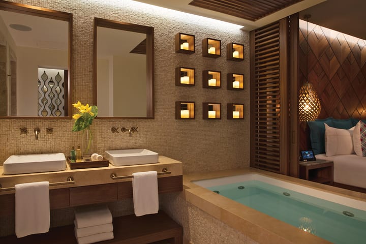 Bathroom in a junior suite