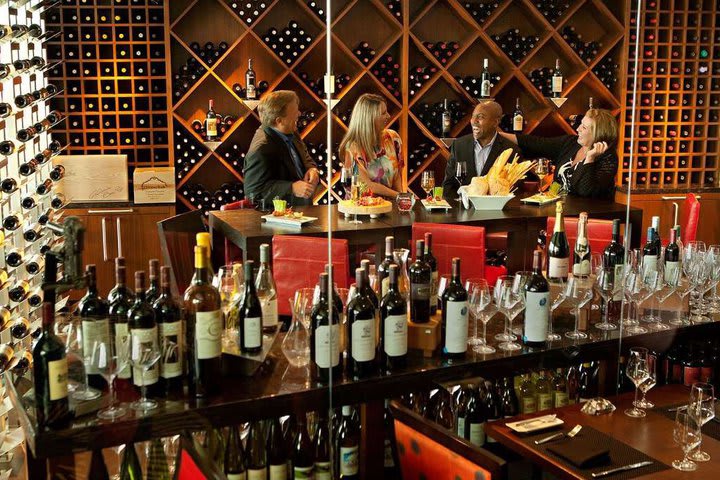 Wine cellar at the hotel