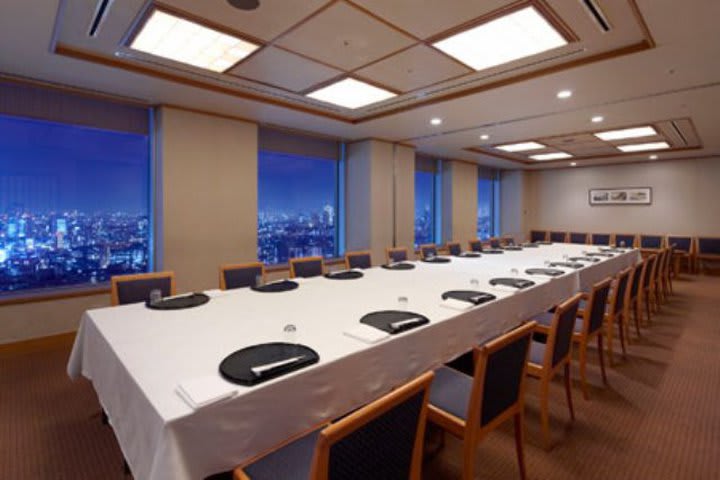 Sala de juntas en el Shinagawa Prince Hotel en Tokio