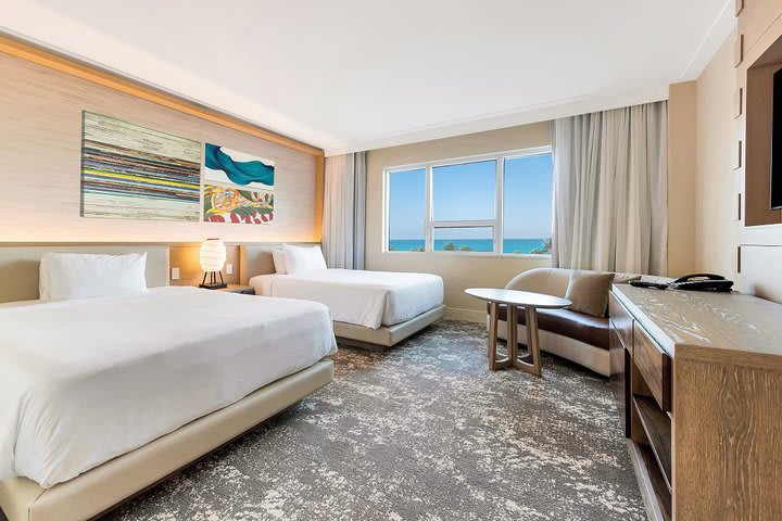 Premium king guest room with ocean view