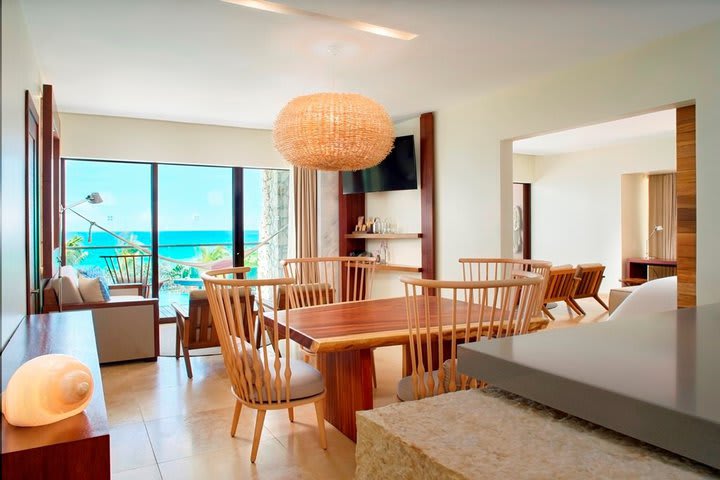 Habitación junior suite frente al mar