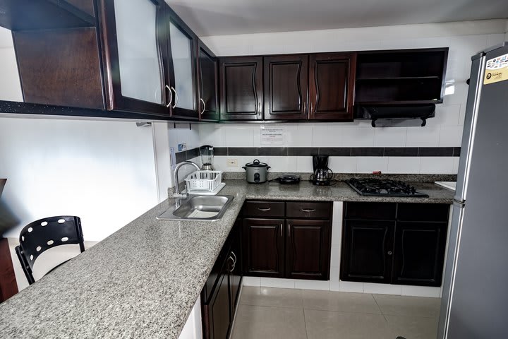 Cocina de un Apartamento con balcón 706BR