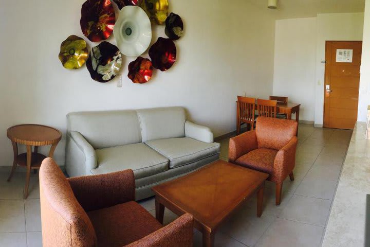 Sitting area in a junior suite