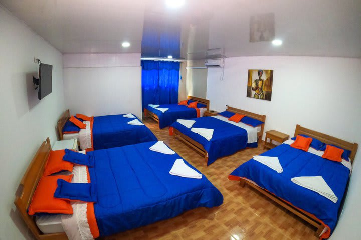 Habitación óctuple