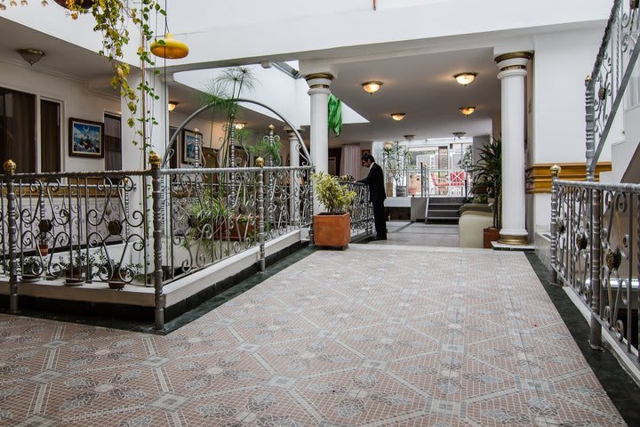 Pasillo del hotel