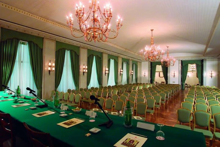 Salón de eventos del Hotel Quirinale en Roma