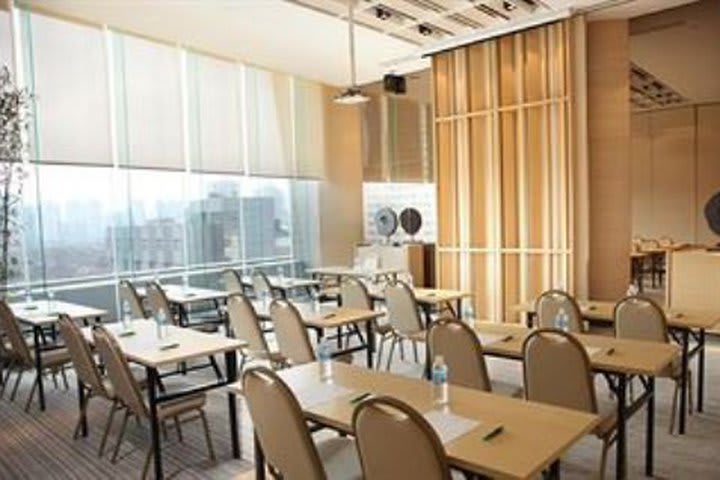 The Fraser Residence hotel in Shanghai has conference facilities for 80 guests