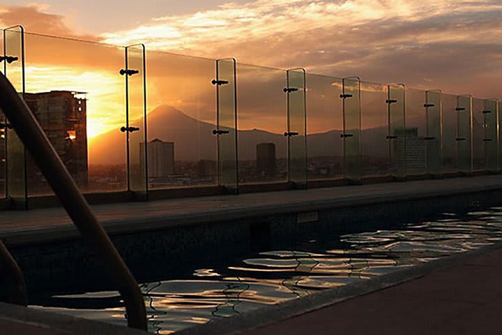 Piscina en la terraza