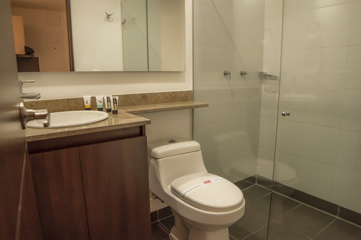 Baño de una habitación