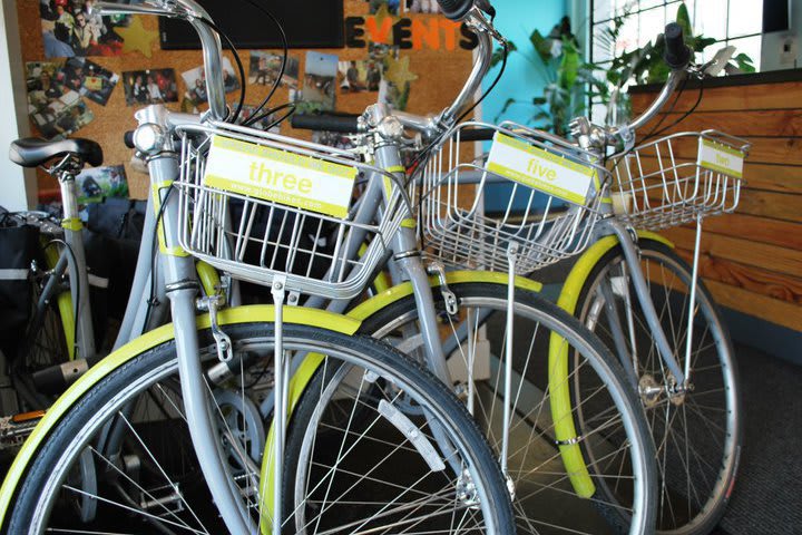 The Good Hotel cuenta con renta de bicicletas para recorrer las calles de San Francisco