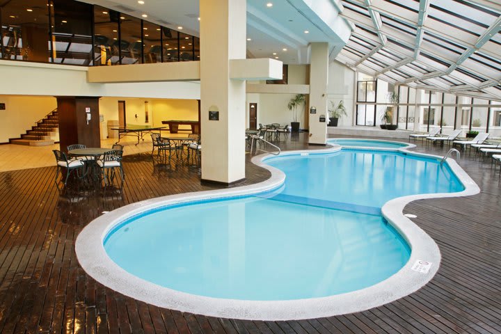 Heated indoor pool