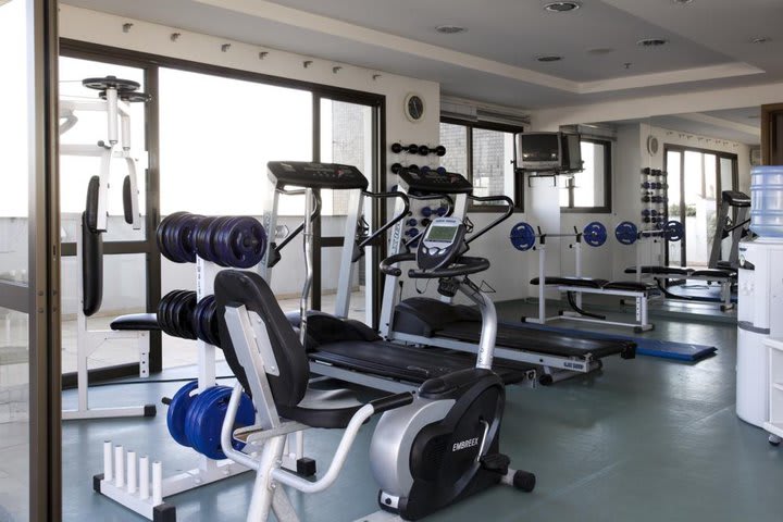 The InterCity Premium Porto Alegre hotel has a fitness center