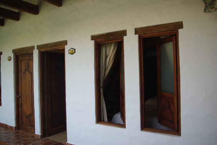 Access to the rooms