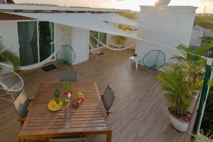 Terraza del penthouse