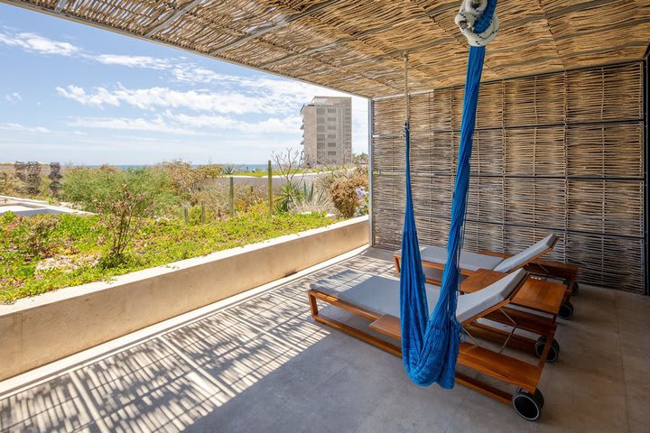 Sitting area on the terrace