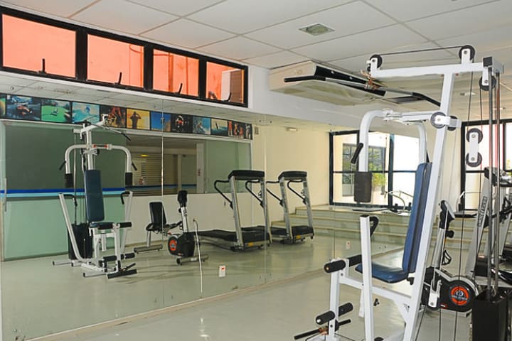 Fitness center at Marazul Hotel Salvador