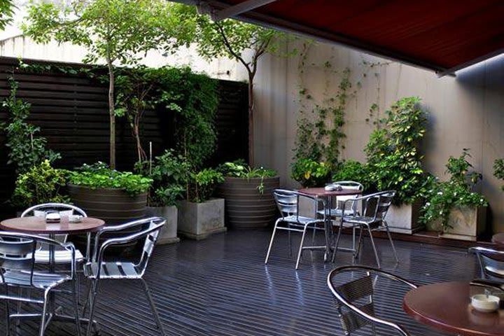 Terraza en el Tryp Buenos Aires