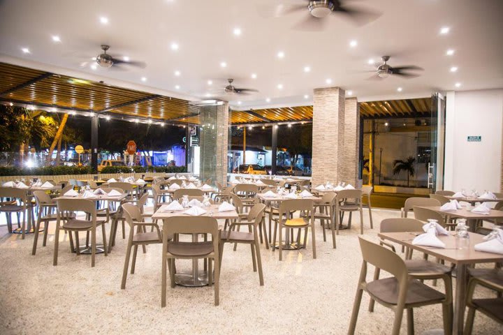 Interior del restaurante