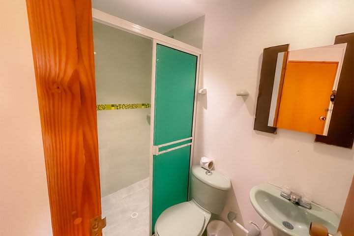 Interior de un baño