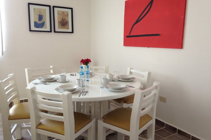 Las suites cuentan con comedor