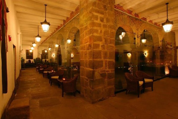 Colonial-style bar