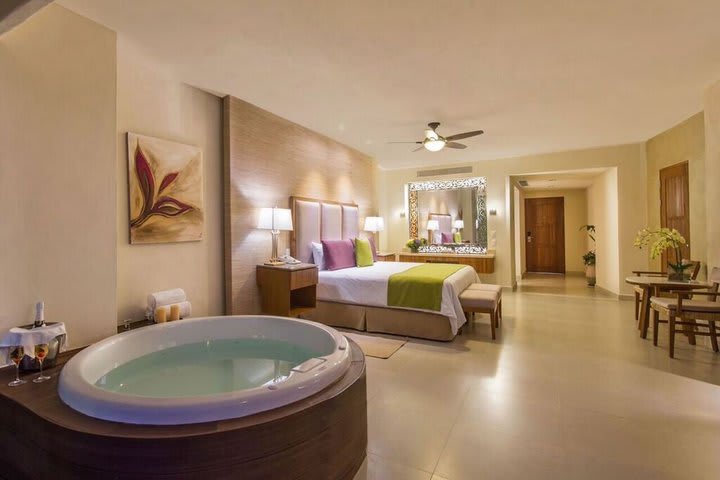 Master suite con jacuzzi