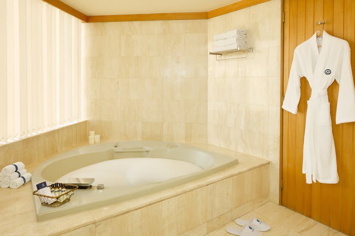 Private bathroom in a Premium suite