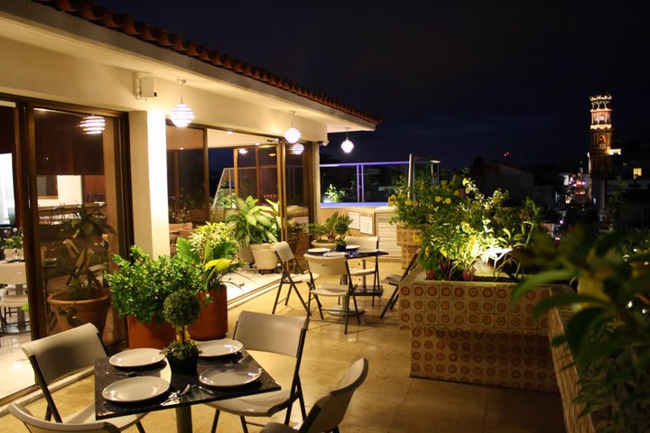 Terraza del hotel