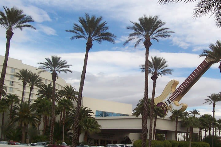 Entrada principal del Hard Rock Hotel & Casino Las Vegas