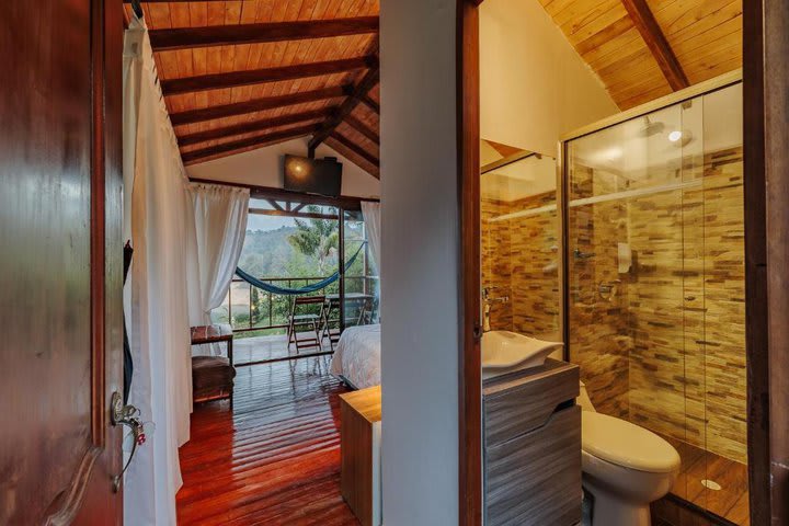 Baño de un bungalow