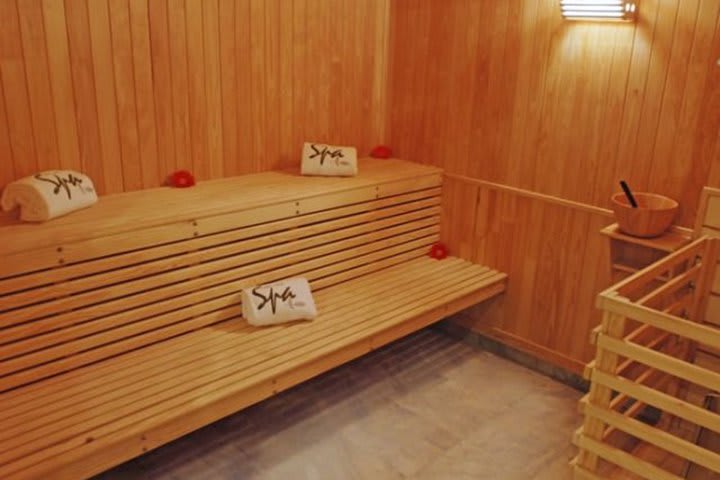 El spa tiene sauna